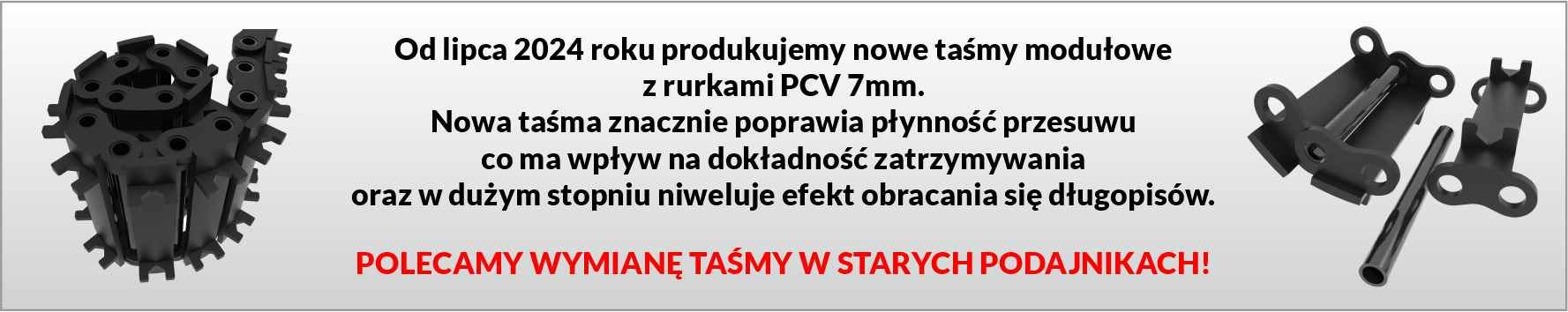 Taśma do podajnika długopisów